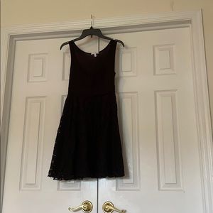 Delia’s Black Lace Dress